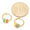 Ion Plating(IP) 304 Stainless Steel Hoop Earrings EJEW-A118-02G-5