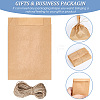 50Pcs Rectangle Paper Baking Bags CARB-SP0001-05C-02-5