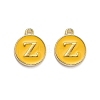 Golden Plated Alloy Enamel Charms ENAM-Q437-13Z-1