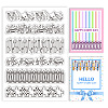 Custom PVC Plastic Clear Stamps DIY-WH0448-0368-1