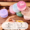Segment Dyed Knitting Yarn LS-DIY-TAC0033-03A-5
