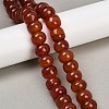 Dyed Natural Agate Beads Strands G-U030-A01-02-1