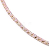 2.5MM Round Nylon Cotton Cord Necklace Making NJEW-C106-01RG-06-2