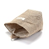 Foldable Cotton Linen Storage Basket DJ-HJEW-O003-01A-4