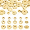30Pcs 3 Styles Brass Spacer Beads KK-TADJ0001-09B-1