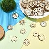 Unfinished Blank Wooden Slices for Painting Arts WOOD-CJC0011-16A-6