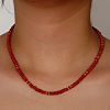 Bohemian Style Glass Beaded Necklace for Women WH1694-3