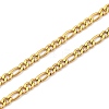 304 Stainless Steel Figaro Chains Necklaces NJEW-JN02976-02-2