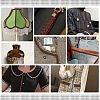 15 Yards Imitation Leather Braided Lace Ribbon WL-WH0003-02D-6