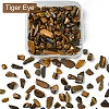 50G Natural Tiger Eye Chip Beads G-YW0001-80-2