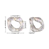 Transparent Acrylic Linking Rings LS-PACR-R246-053-4