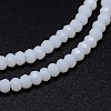 Faceted Rondelle Glass Beads Strands GLAA-M028-2mm-A12-2