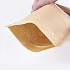 Kraft Paper Zip Lock bag OPP-WH0003-01C-3