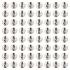 100Pcs Crackle Transparent Glass Beads GLAA-TADJ0001-12B-2