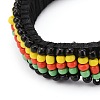 Adjustable Seed Bead Braided Beaded Bracelets for Men Women BJEW-JB06288-02-2