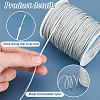   1 Roll 100 Yards Round Nylon Braided Thread NWIR-PH0002-22F-4