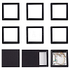 Square Transparent PE Thin Film Suspension Jewelry Floating Frame Displays ODIS-TAC0002-02A-1