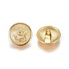 Alloy Shank Buttons BUTT-WH0014-09B-1
