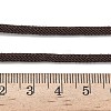 3MM Nylon Milan Cord Necklace Making NJEW-H084-01G-40-3