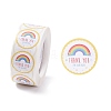 Round Thank You Theme Paper Stickers DIY-B041-29-1