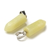 Natural Xiuyan Jade Pendants G-Z067-07P-08-3