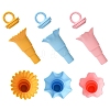 Silicone Ice Cream Cone Ice Pop Holder Sets DIY-CJC0006-20-1