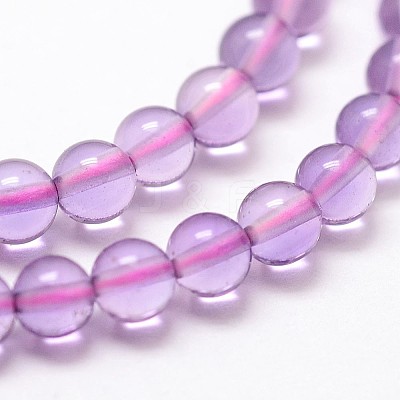 Natural Amethyst Beads Strands G-N0215-01-2mm-1