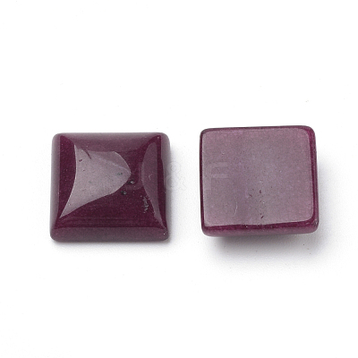 Natural White Jade Cabochons G-Q975-12x12-01-1