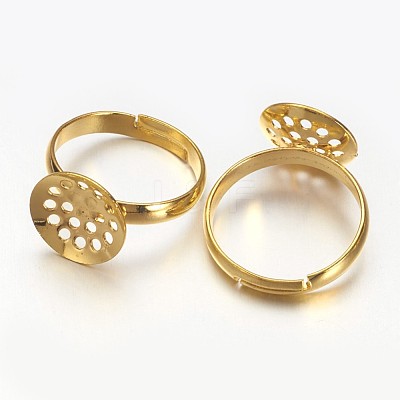 Brass Ring Components KK-G121-G-NF-1