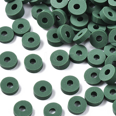 Handmade Polymer Clay Beads CLAY-R067-4.0mm-B46-1
