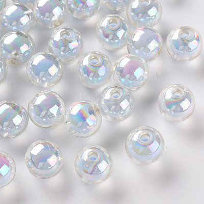 Transparent Acrylic Beads TACR-S152-15B-SS2113-1