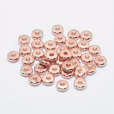 Brass Spacer Beads KK-L106C-01RG-1