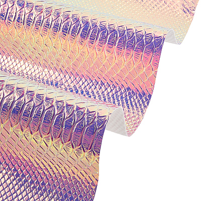 1Pc Laser PU Leather Fabric DIY-CL00001-85C-1