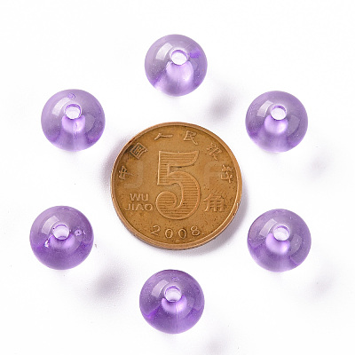 Transparent Acrylic Beads X-MACR-S370-A10mm-746-1