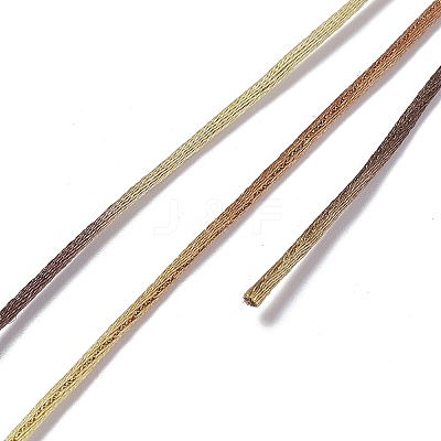 Segment Dyed Nylon Rattail Satin Cords NWIR-A008-01A-1