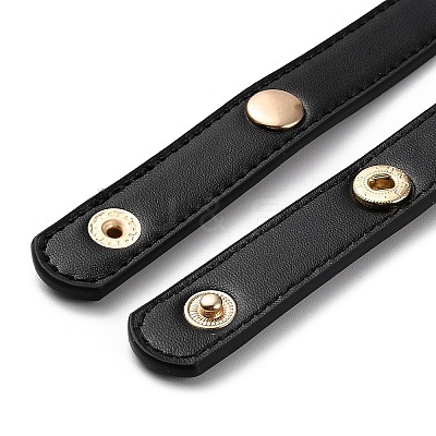 PU Leather Bag Handles DIY-B067-01G-09-1