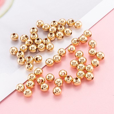 Brass Beads LS-X-KK-F824-101E-G-1
