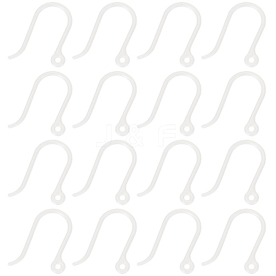 200Pcs Plastic Earring Hooks KY-SC0001-81B-1