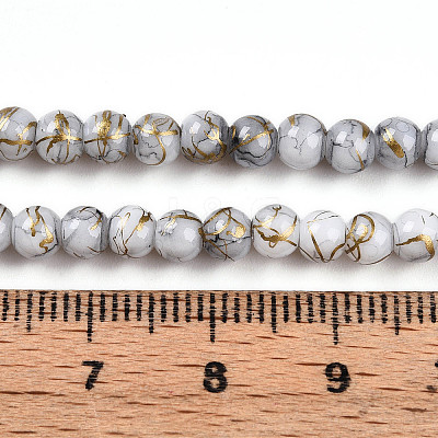 Baking Paint Glass Beads X1-DGLA-N003-4mm-B01-1