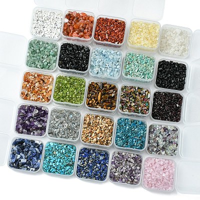 50G Natural Obsidian Chip Beads G-YW0001-59-1