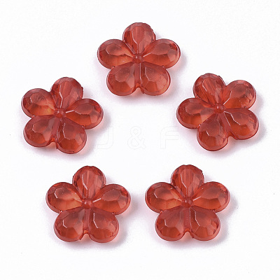 Transparent Faceted Acrylic Beads X-TACR-Q273-001-1