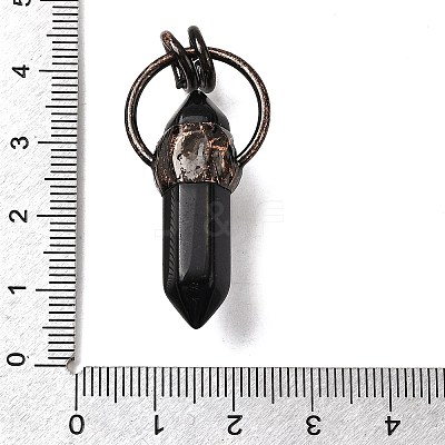 Natural & Synthetic Mixed Gemstone Pendants G-B149-09R-1