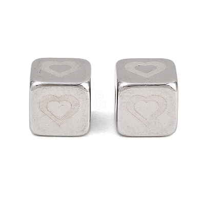 304 Stainless Steel Beads STAS-P447-04P-1