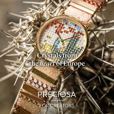 Preciosa® Crystal Hotfix Flatback Stones Y-PRC-HSS8-70020-200-1