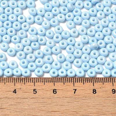 Baking Paint Glass Seed Beads SEED-B001-02A-08-1