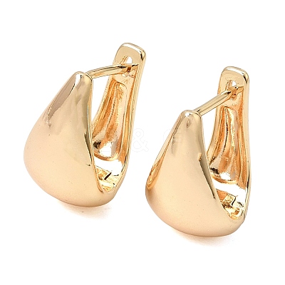 Brass Hoop Earrings for Women KK-CBACA55-21G-1