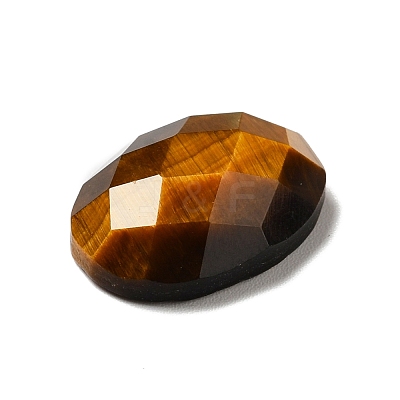 Natural Tiger Eye Cabochons G-B032-B01-02-1