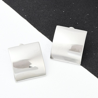 Non-Tarnish 304 Stainless Steel Stud Earrings EJEW-G395-32P-1