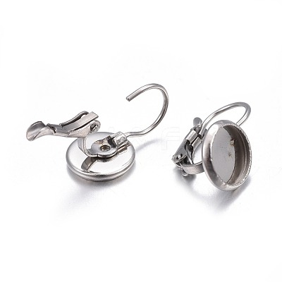 Tarnish Resistant 304 Stainless Steel Leverback Earring Findings STAS-H423-02P-1