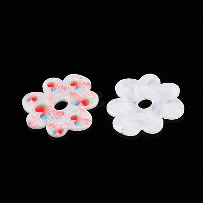 Printed Acrylic Pendants OACR-T028-07A-1